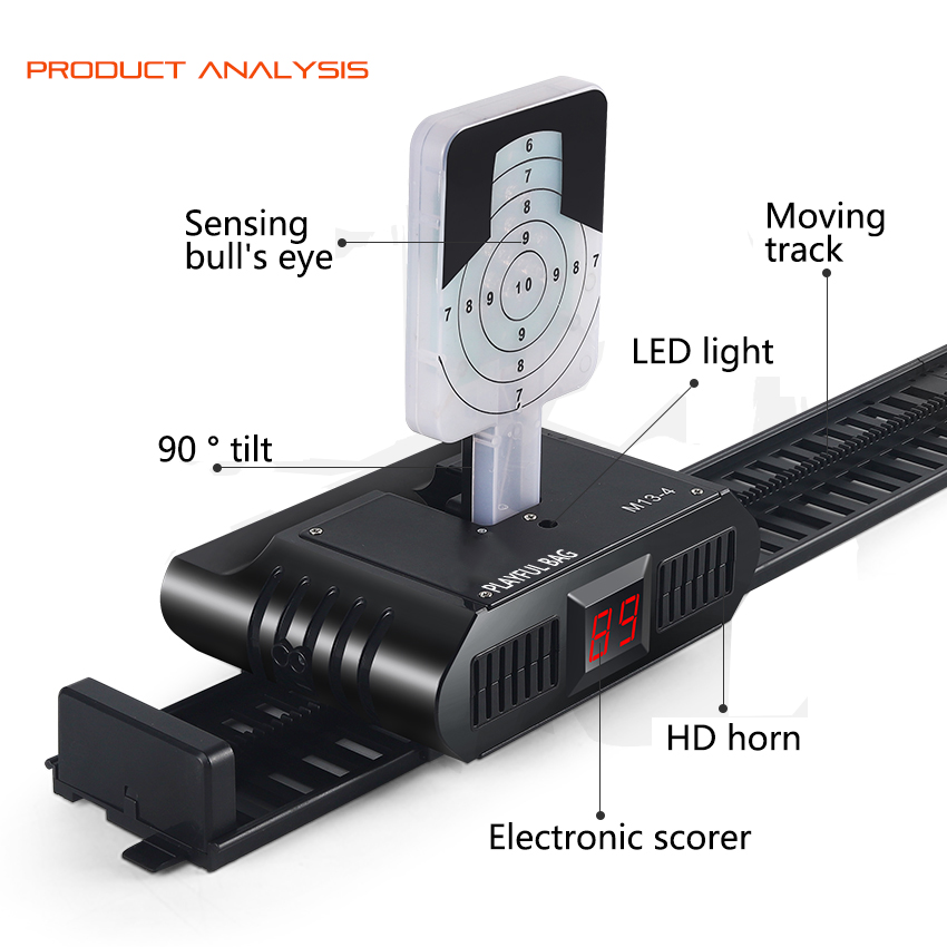 Practice Target Board - DD-2026 New Upgrade Full Auto Laser