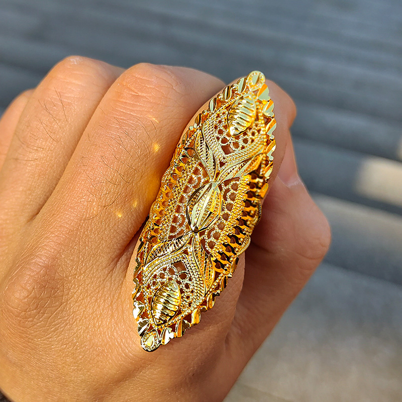 Table Tennis France - Luxury Dubai France Gold Color Rings