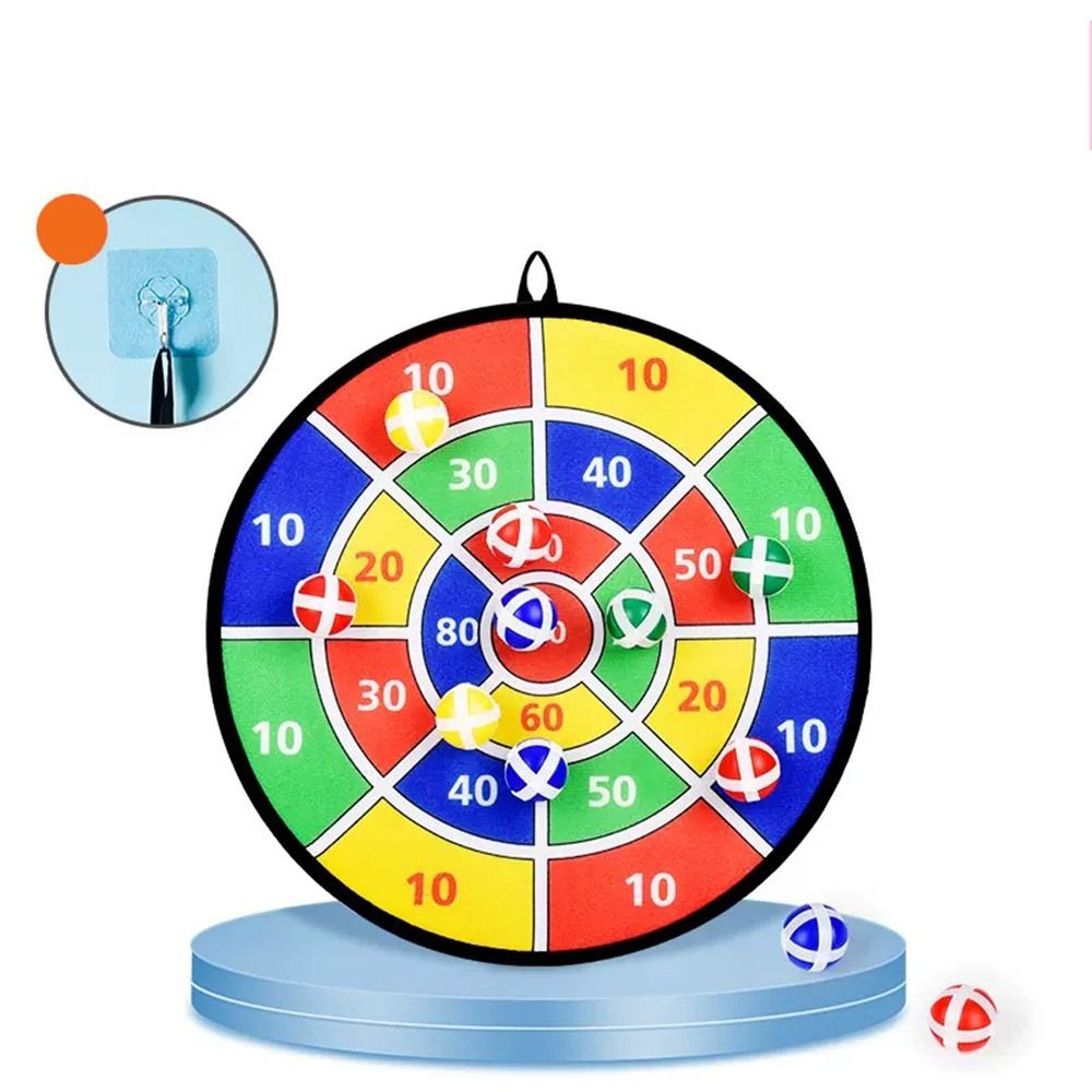 Practice Target Board - Practical Number Dart Board Target Cloth