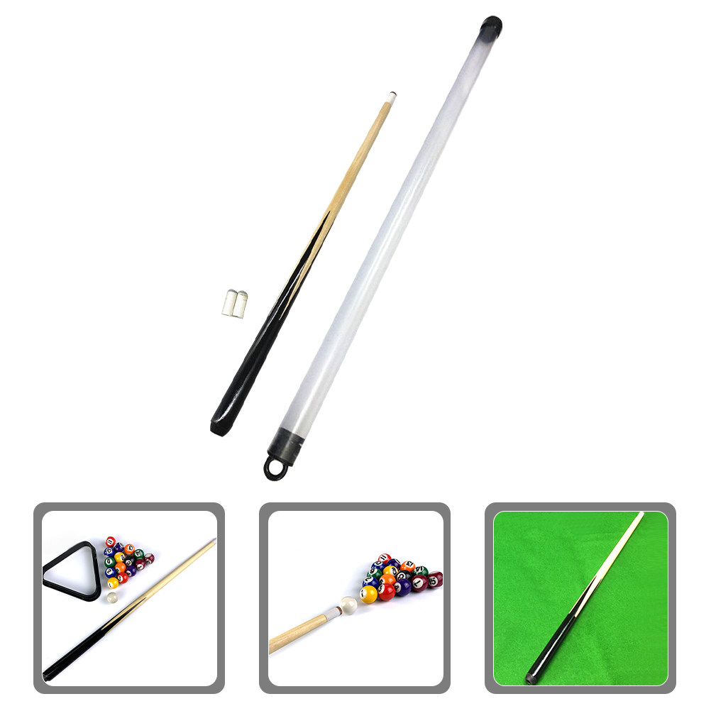 Table Tennis In Chinese - Wooden Pool Cue Short Billiard Cue