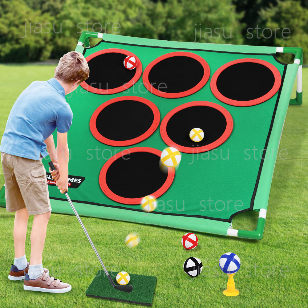 Practice Target Board - Indoor Outdoor Golf Practice Game Mat