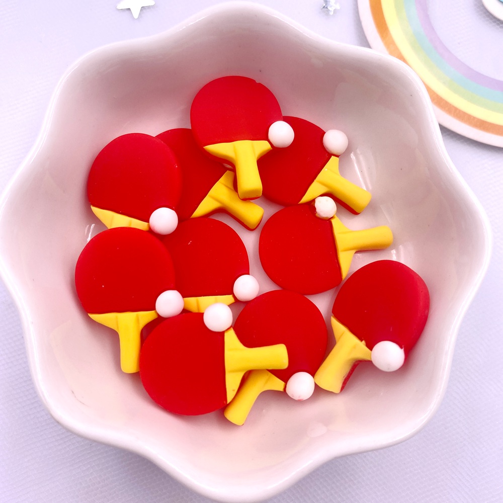 Colorful Resin Football basket - Table Tennis Illustration recension och pris
