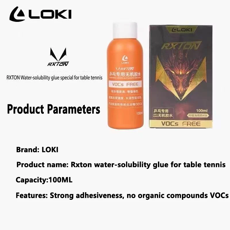 LOKI Waterbased Glue 100ml Wat - Table Tennis Market recension och pris