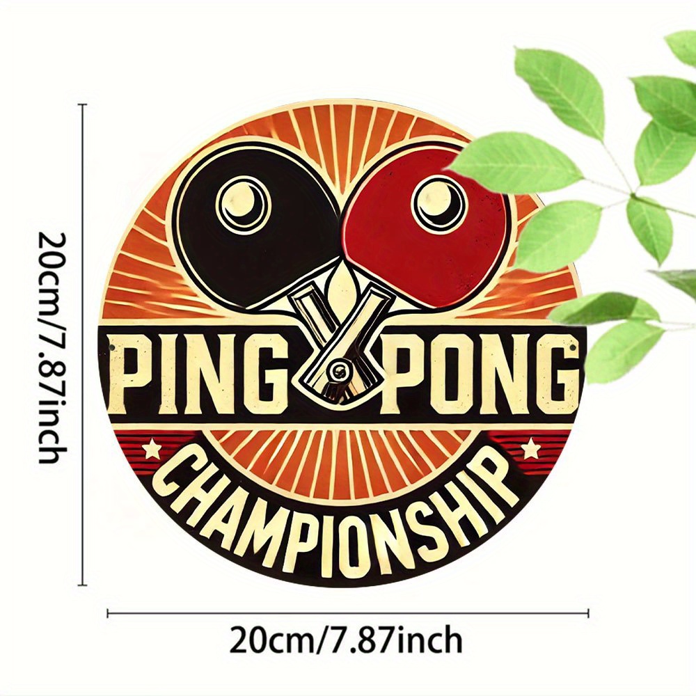 The round wooden table tennis  - Table Tennis In Chinese recension och pris