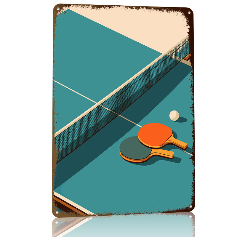 Table Tennis Still Life Illust - Table Tennis Illustration recension och pris