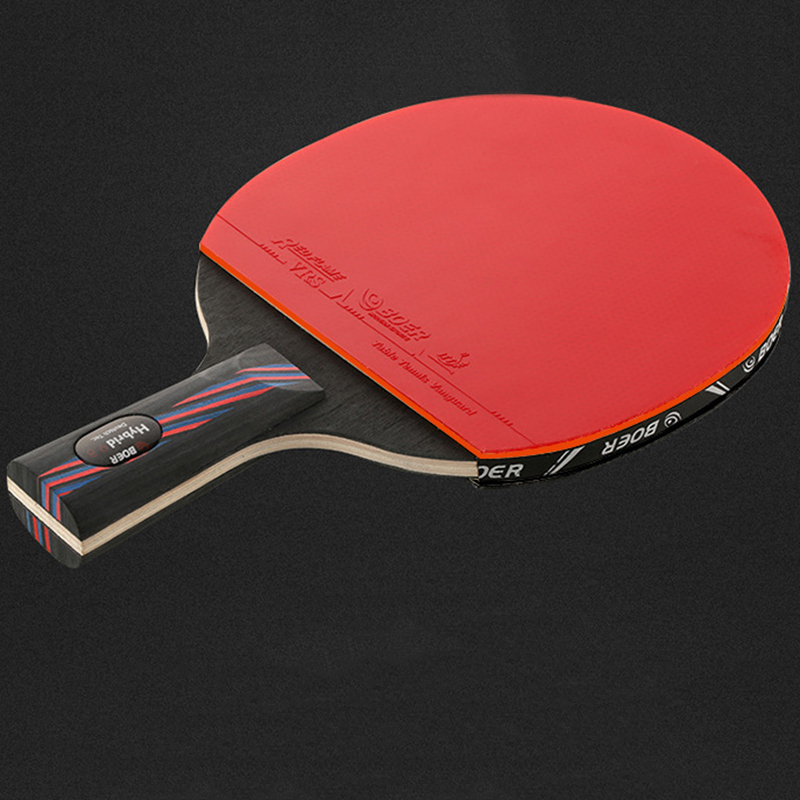 BOER 7 Layers Table Tennis Rac - Forehand Training Ball recension och pris