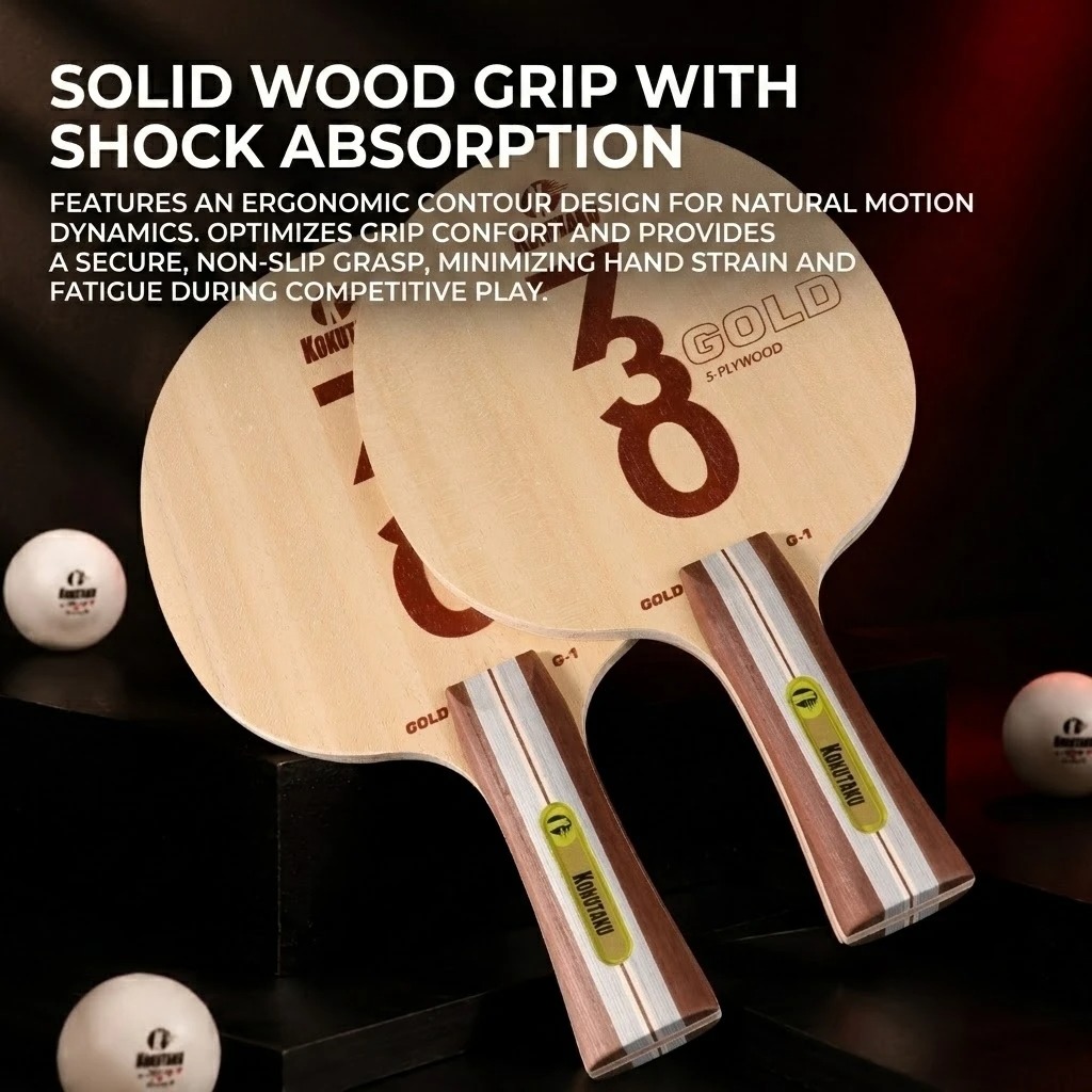 Kokutaku Table Tennis Blade FL - Table Tennis Market recension och pris
