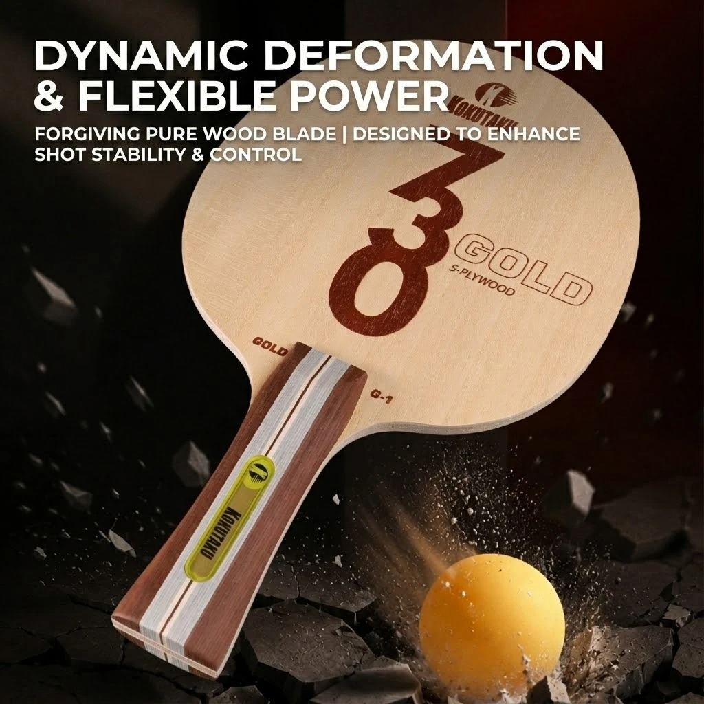 Kokutaku Table Tennis Blade FL - Table Tennis Market recension och pris