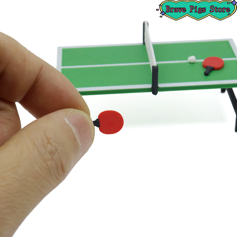 1:12 Miniature Table Tennis Ra - Table Tennis Market recension och pris