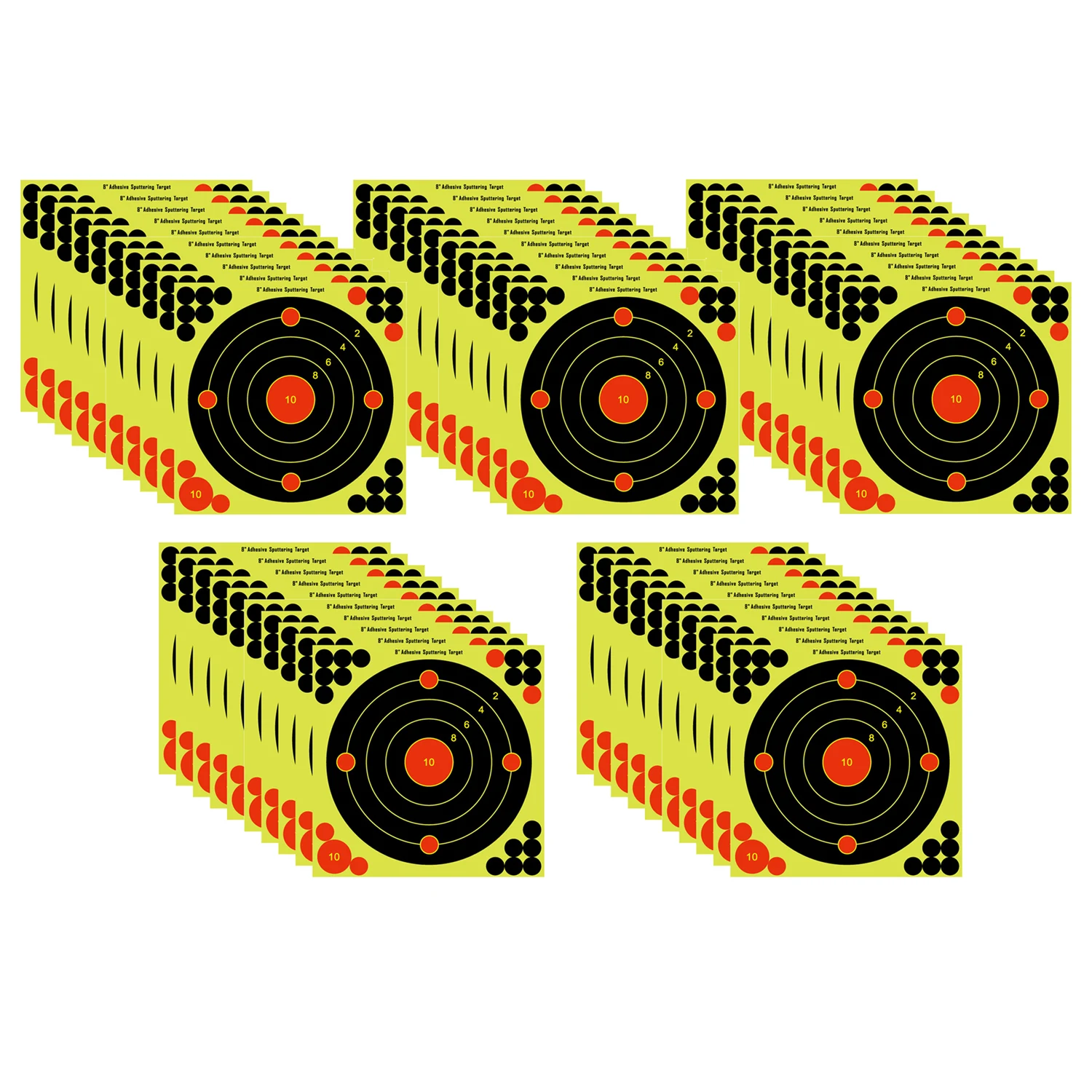 10/20/50pcs 8inch Shooting Tar - Practice Target Board recension och pris