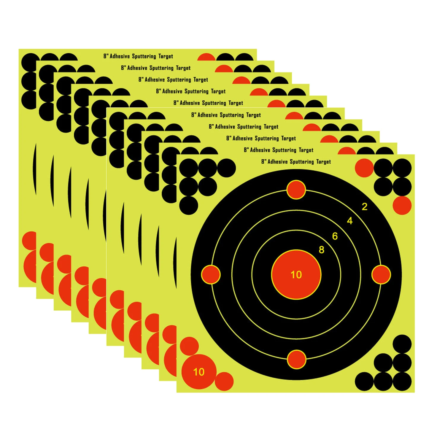 10/20/50pcs 8inch Shooting Tar - Practice Target Board recension och pris