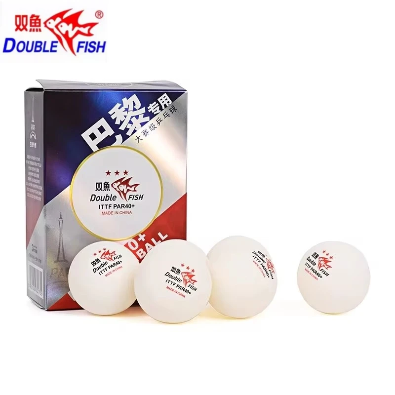 6 Pcs/Box Double Fish Ping Pon - Table Tennis France recension och pris