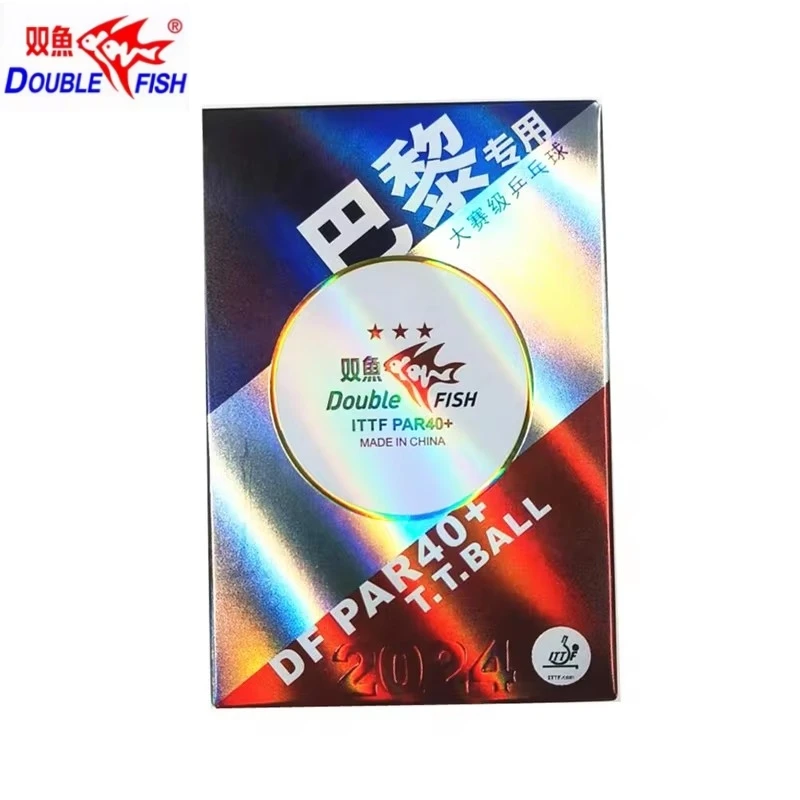 6 Pcs/Box Double Fish Ping Pon - Table Tennis France recension och pris