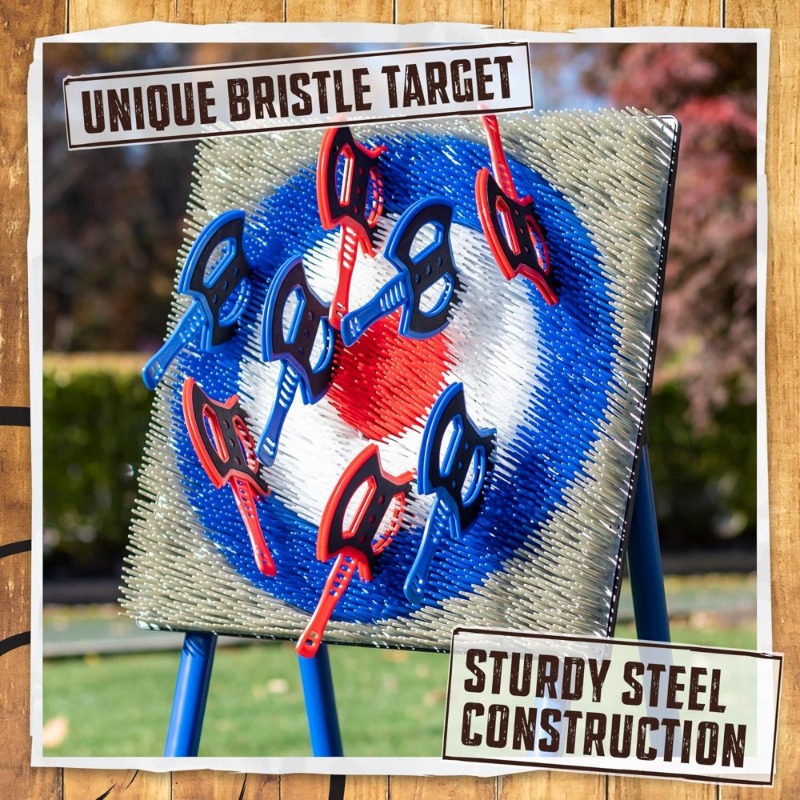 Steel Frame Axe Throwing Targe - Practice Target Board recension och pris