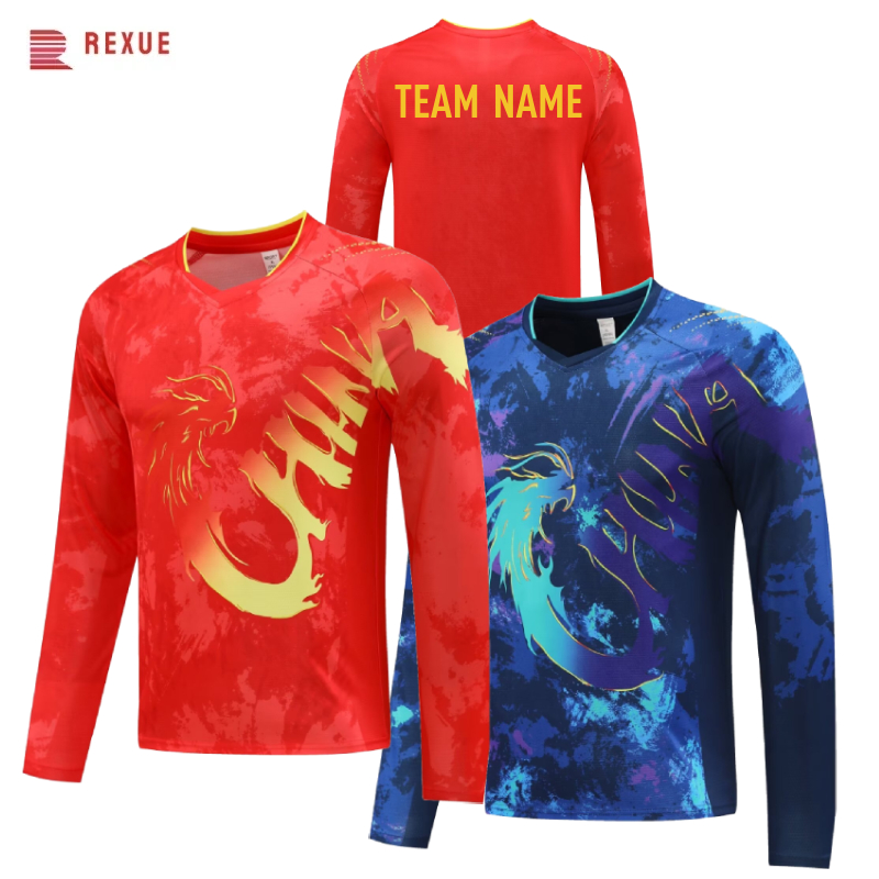 China Dragon Long Sleeve Table - Table Tennis In Chinese recension och pris