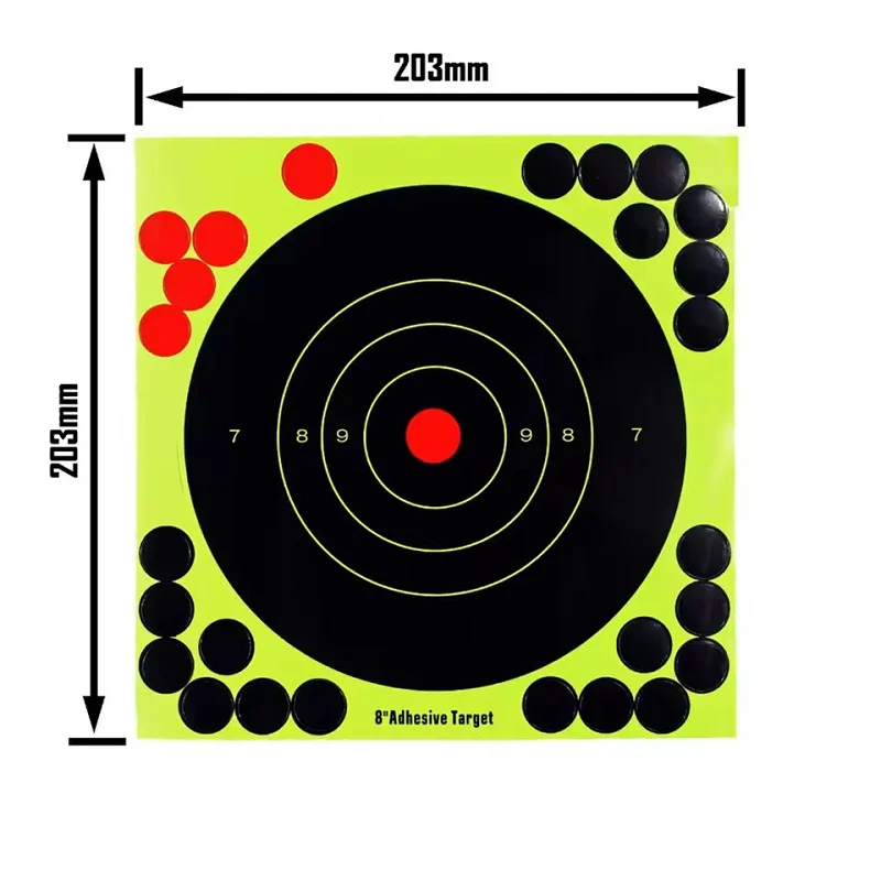 10-100PCS 8-inch Splatter Targ - Practice Target Board recension och pris