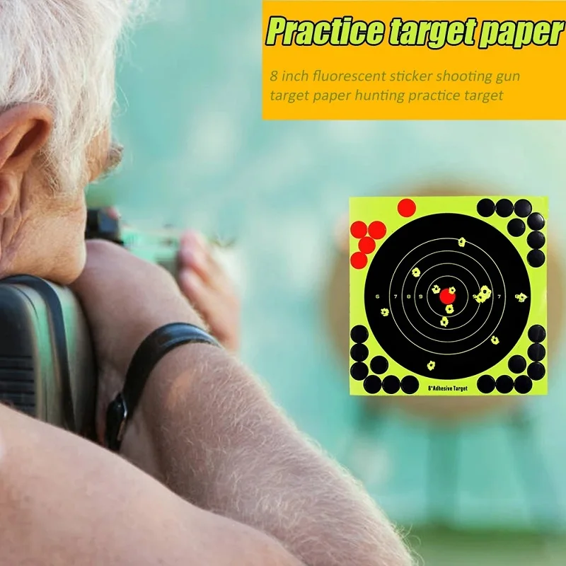 10-100PCS 8-inch Splatter Targ - Practice Target Board recension och pris