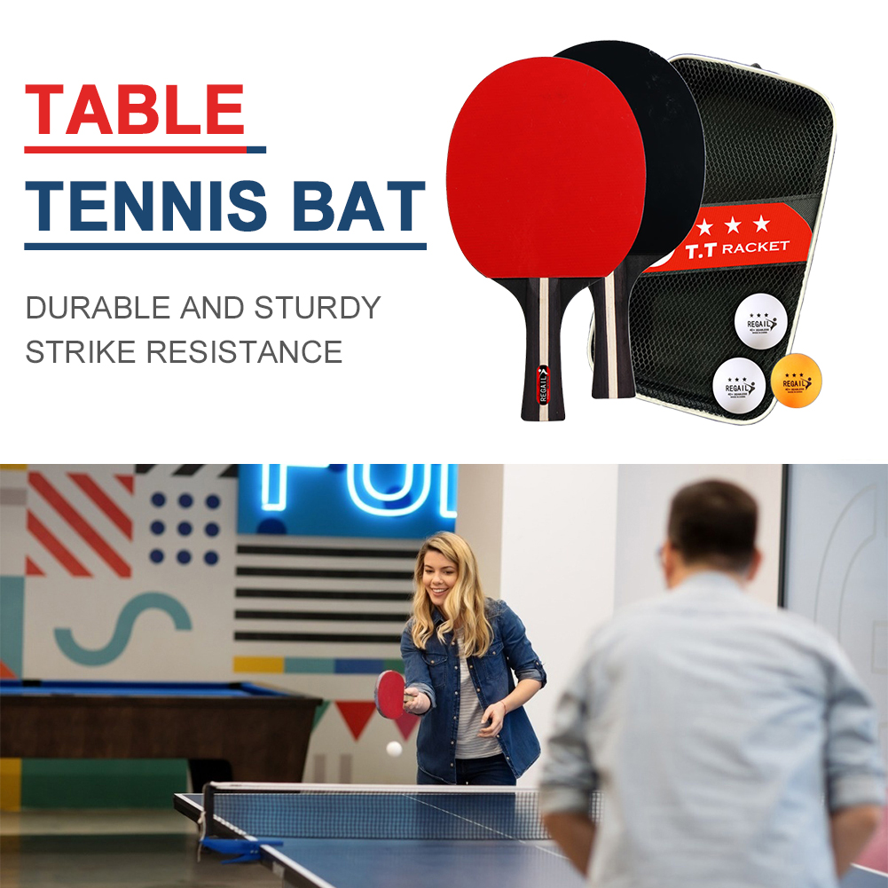 Table Tennis Racket 2 Rackets  - Table Tennis Tournament recension och pris