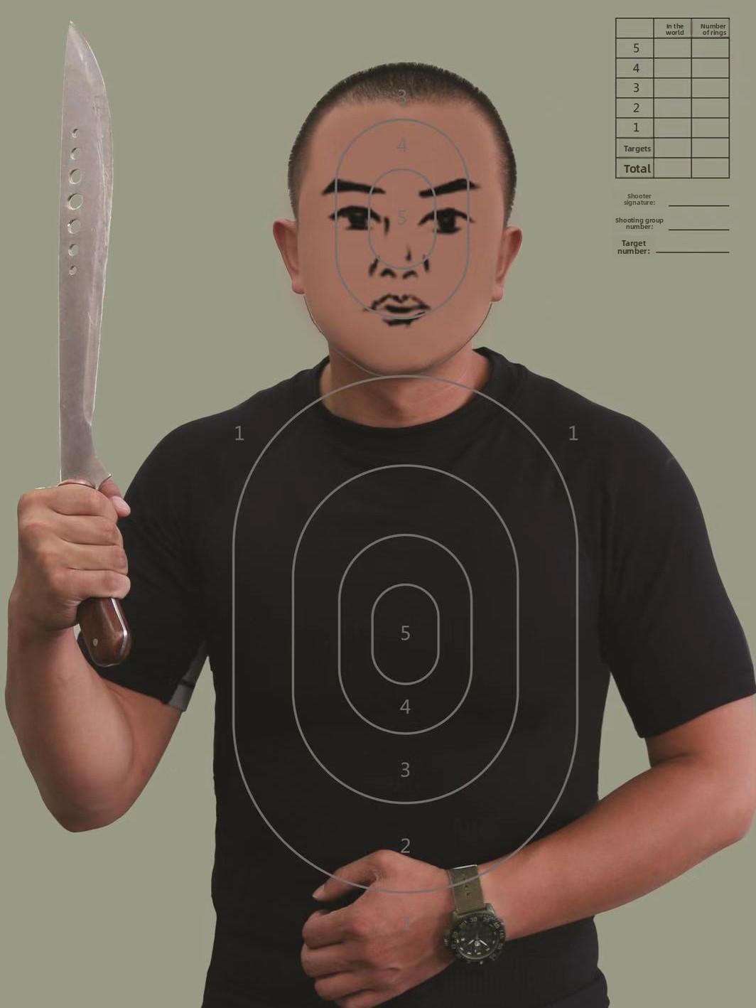 IPSC IDPA Target Paper Corruga - Practice Target Board recension och pris