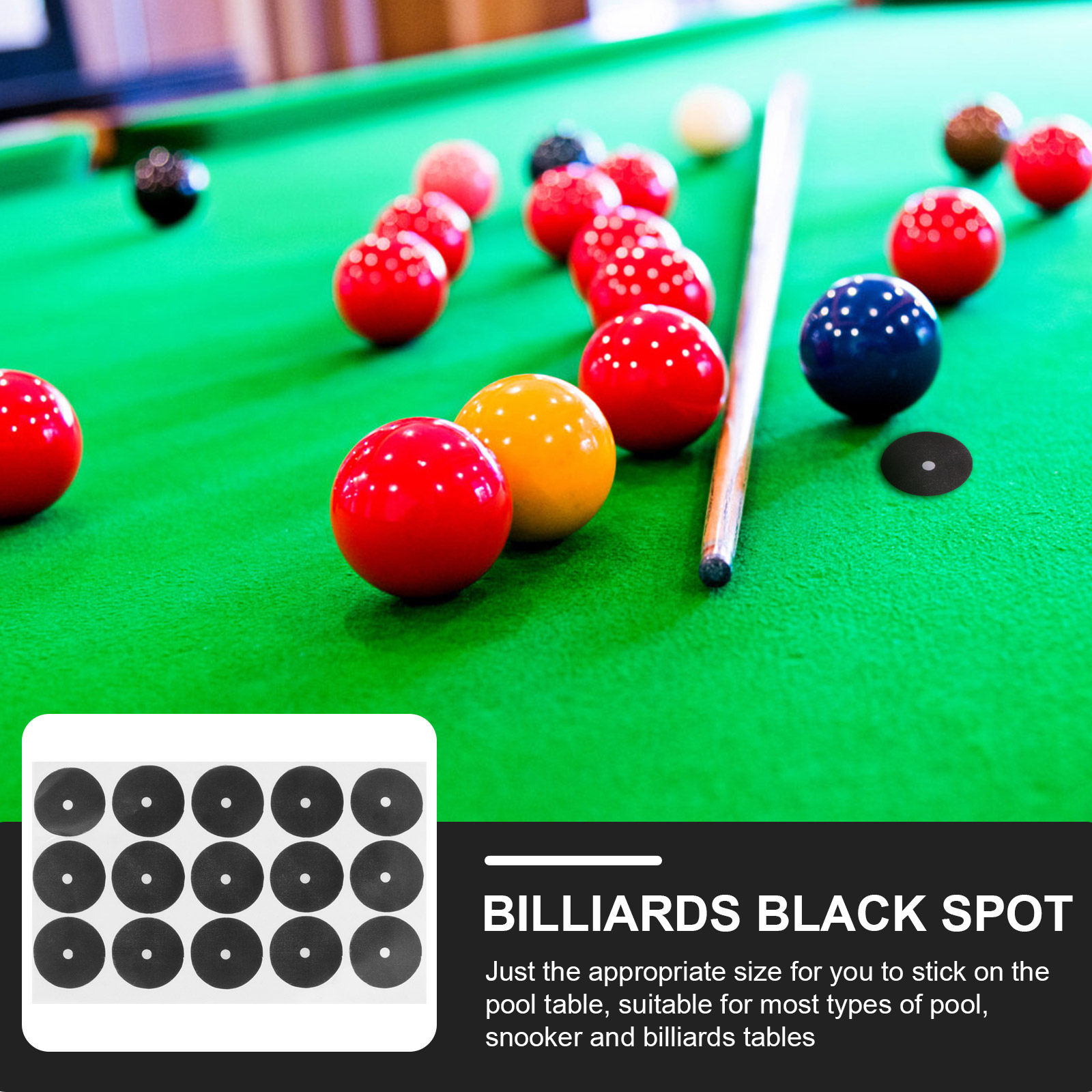 2Sheets Billiard Dot Sticker S - Table Tennis In Chinese recension och pris